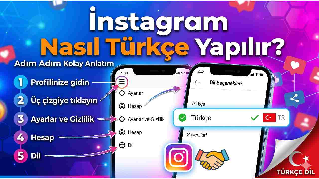 İnstagram Nasıl Türkçe Yapılır?