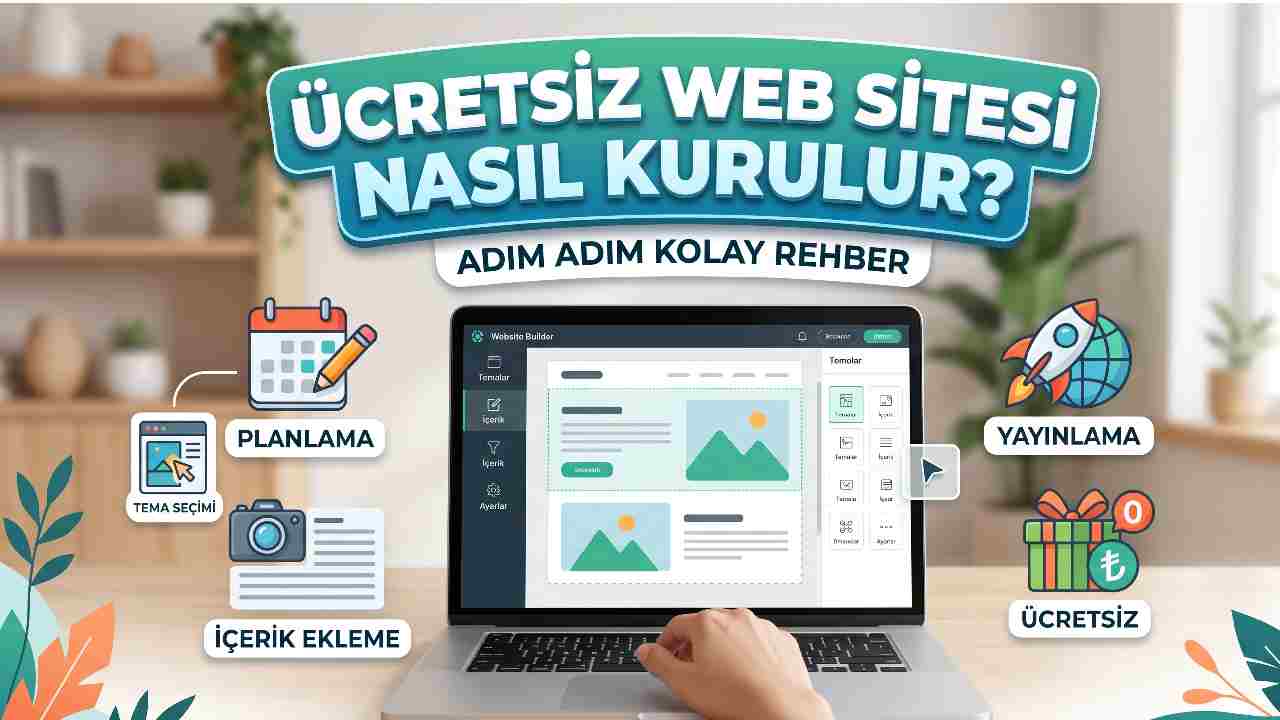 Ücretsiz Web Sitesi Nasıl kurulur?