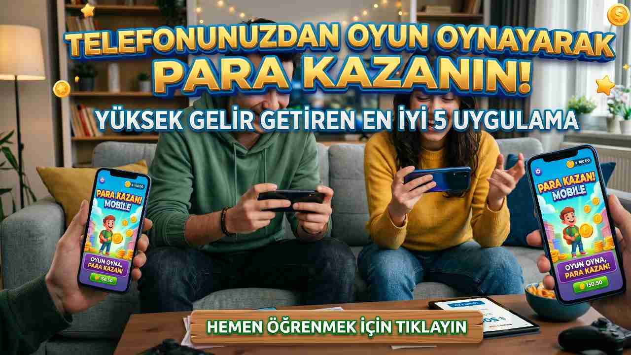 Oyun Oynayarak Para Kazandıran Uygulamalar