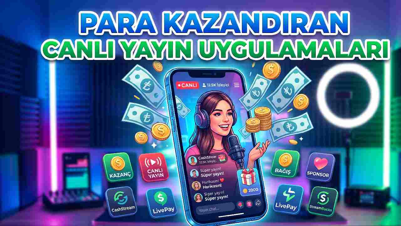 Para Kazandıran Canlı Yayın Uygulamaları