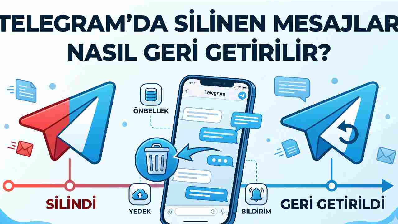 Telegram'da Silinen Mesajlar Nasıl Geri Getirilir?